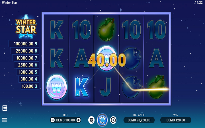 Winter Star-džoker-evoplay-online casino bonus
