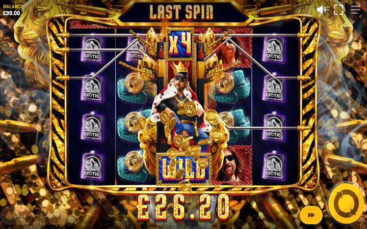 Tiger King Joe Exotic-exotic spins-online casino bonus-red tiger