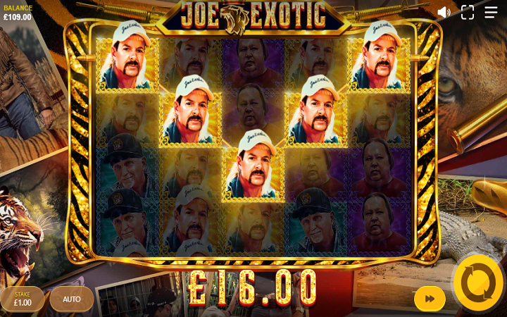Tiger King-Joe Exotic-explode bonus-online casino bonus-red tiger
