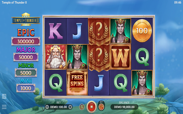 Temple of Thunder 2-misteriozan simbol-evoplay-online casino bonus