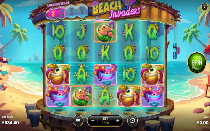 Beach Invaders-online casino bonus-netent