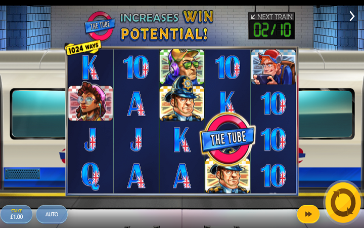 London Tube-online casino bonus-red tiger