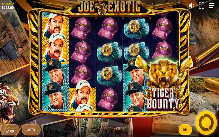 Tiger King Joe Exotic-online casino bonus-red tiger