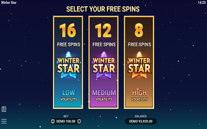 Winter Star-odabir besplatnih spinova-evoplay-online casino bonus