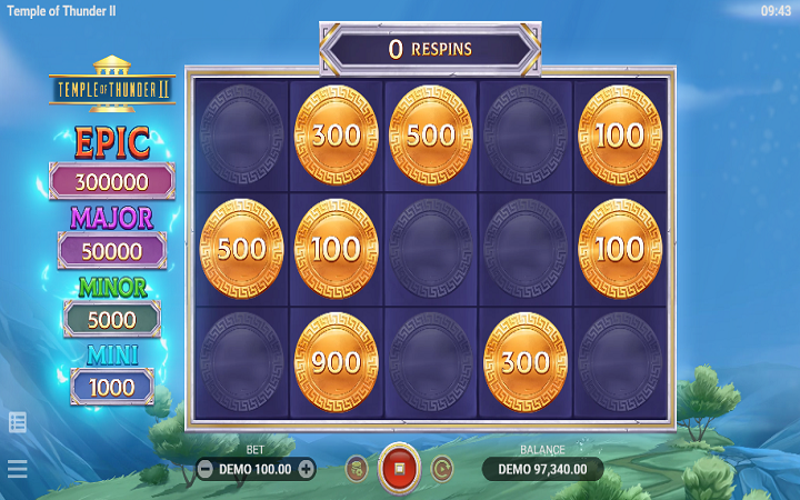 Temple of Thunder 2-respin bonus-online casino bonus-evoplay