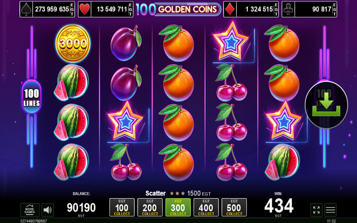 100 Golden Coins-skejter-egt casino-online casino bonus