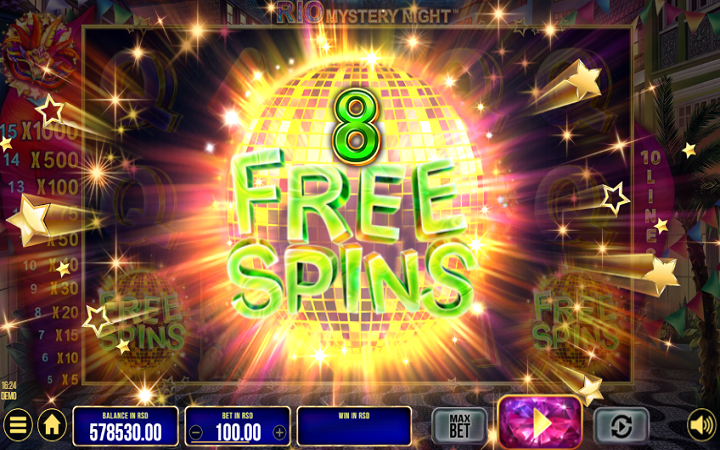 Rio MYstery Night-aktivacija besplatnih spinova-online casino bonus-synot