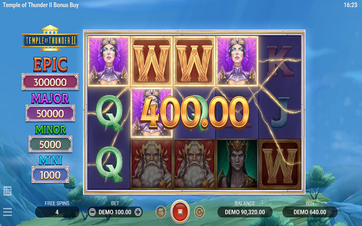 Temple of Thunder 2 Bonus Buy-besplatni spinovi-evoplay-online casino bonus