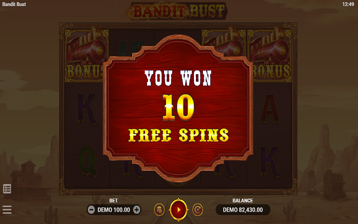 Bandit Bust-aktivacija besplatnih spinova-online casino bonus-evoplay