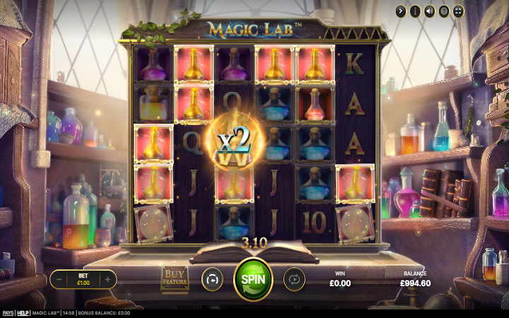 Magic Lab-džoker-online casino bonus-netent