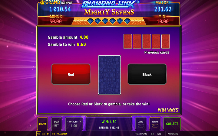 Diamond Link Mighty Sevens Win Ways-bonus kockanja-online casino bonus-novomatic