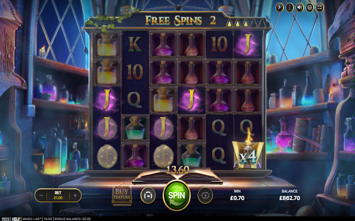 Magic Lab-besplatni spinovi-online casino bonus-netent