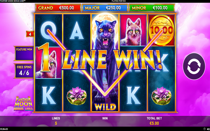 Panther Moon Bonus Lines-besplatni spinovi-playtech-online casino bonus