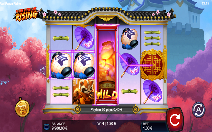 Red Panda Rising-super džoker-online casino bonus-spearhead