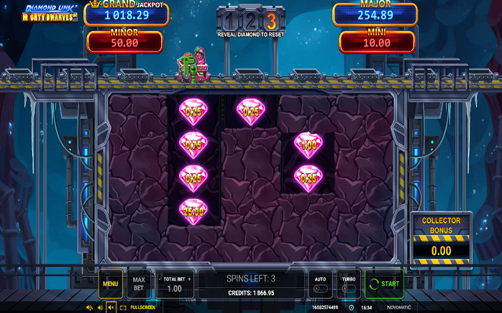 Diamond Link Mighty Dwarves-diamond link-online casino bonus-novomatic
