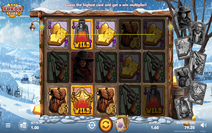 Yukon Fever-dva džokera-online casino bonus-mascot gaming
