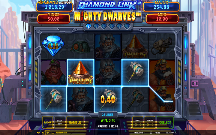 Diamond Link Mighty Dwarves-džoker-online casino bonus-novomatic