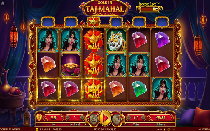 Golden Taj Mahal-besplatni spinovi-online casino bonus-habanero