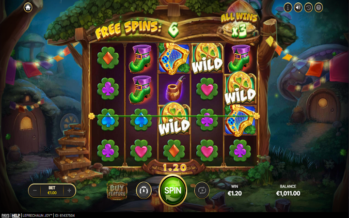 Leprechaun Joy-besplatni spinovi-online casino bonus-NetEnt