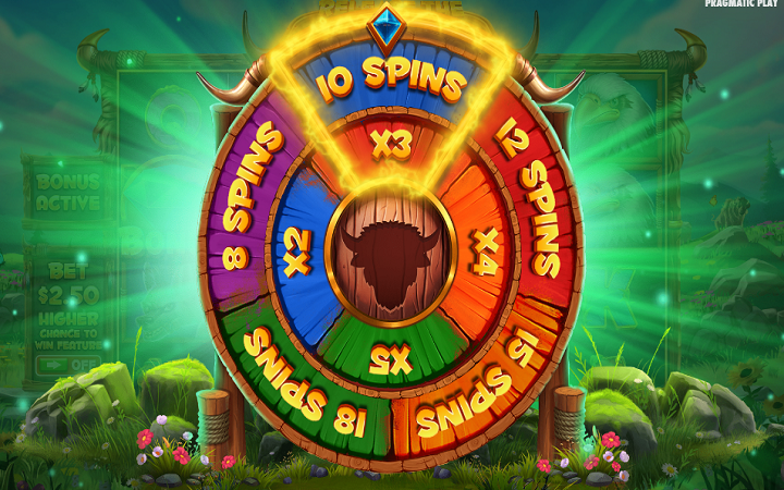 Release the Bison-točak sreće-online casino bonus-pragmatic play