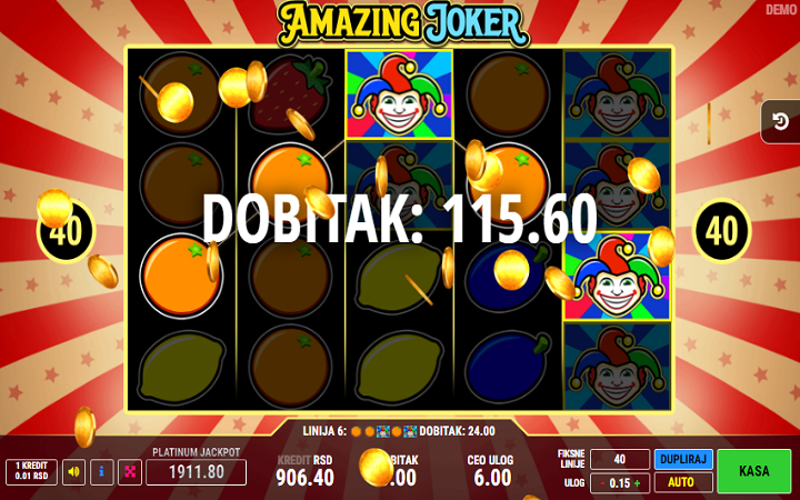 Amazing Joker-džoker-online casino bonus-fazi