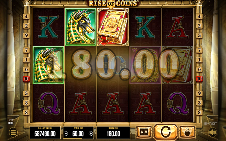 Rise of Coins-džoker-online casino bonus-synot