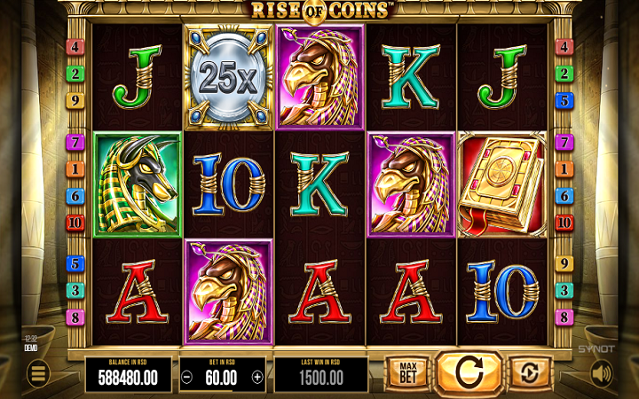 Rise of Coins-kovanice-online casino bonus-synot