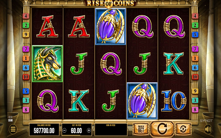 Rise of Coins-online casino bonus-synot