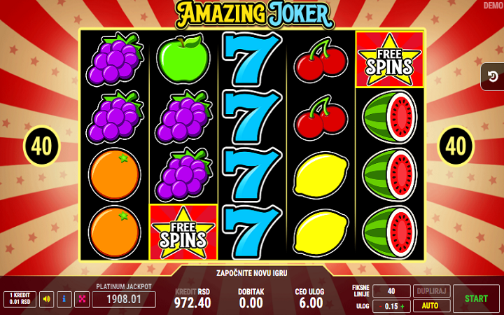 Amazing Joker-online casino bonus-fazi