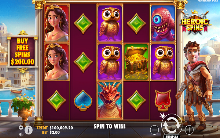 Heroic Spins-online casino bonus-pragmatic play