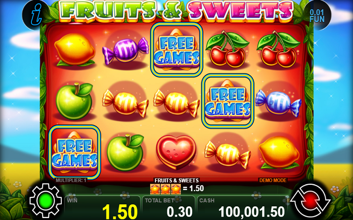 Fruits and Sweets-skejter-online casino bonus-ct interactive