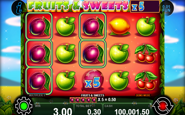 Fruits and Sweet-besplatni spinovi-online casino bonus-ct interactive