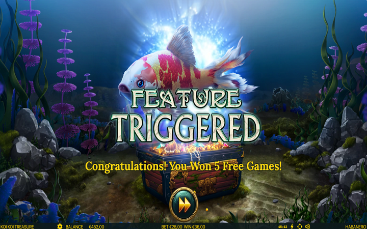Koi Koi Treasure-aktivacija besplatnih spinova-online casino bonus-habanero