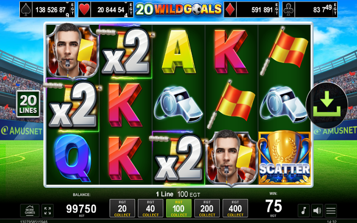 20 Wild Goals-džoker-online casino bonus-egt casino