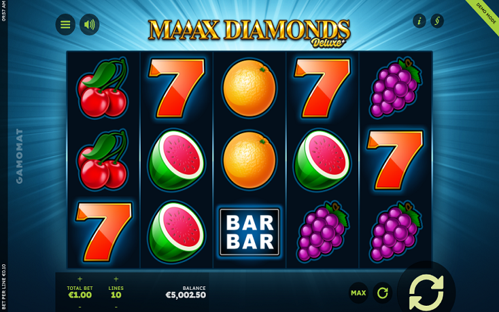 Maaax Diamonds Deluxe-online casino bonus-gamomat