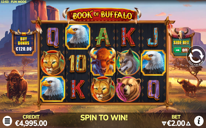 Book of Buffalo-online casino bonus-oryx