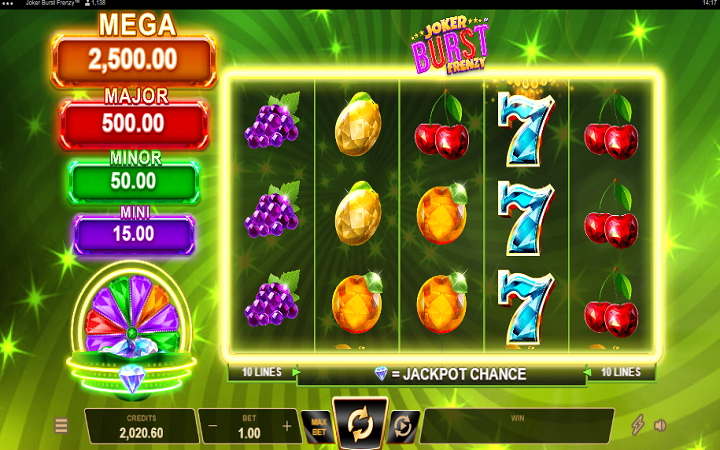 Joker Burst Frenzy-online casino bonus-games global