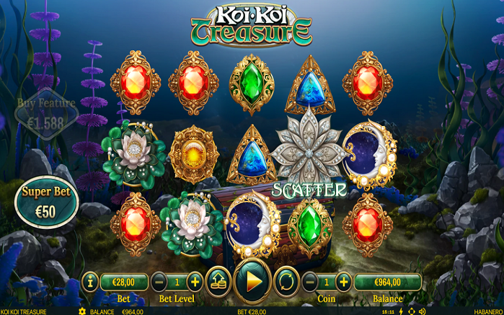 Koi Koi Treasure-online casino bonus-habanero