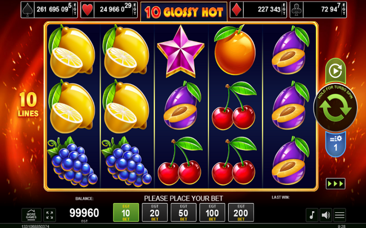 10 Glossy Hot-online casino bonus-egt casino