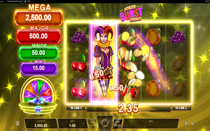 Jker Burst Frenzy-respin bonus-džoker-online casino bonus-games global