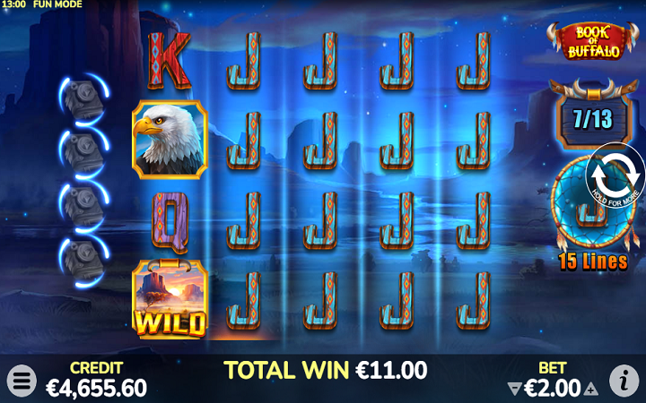 Book of Buffalo-besplatni spinovi-online casino bonus-oryx