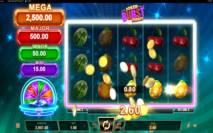 Joker Burst Frenzy-dobitak-games global-online casino bonus