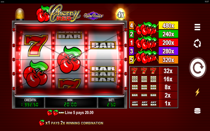 Cherry Red Retro Roller-online casino bonus-games global-džokeri