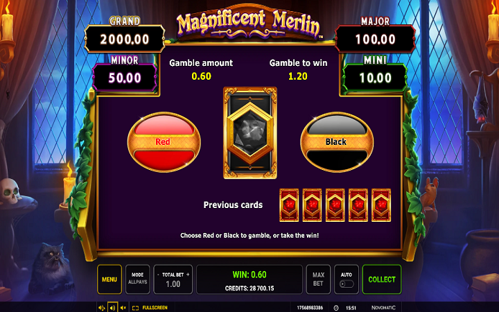 Magnificent Merlin-bonus kockanja-online casino bonus