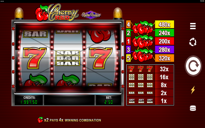 Cherry Red Retro Roller-online casino bonus-games global