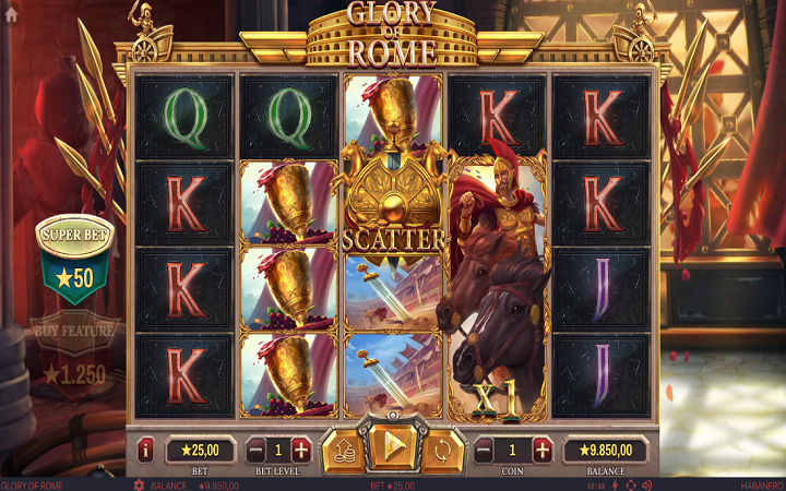 Gloryof Rome-online casino bonus-habanero