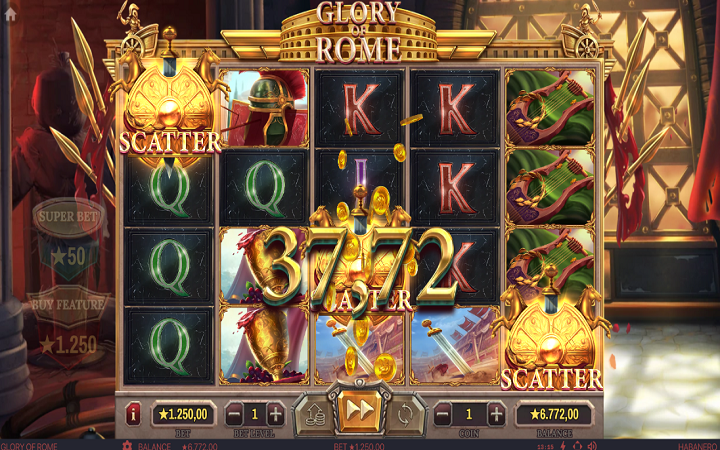 Glory of Rome-skejter-online casino bonus-habanero
