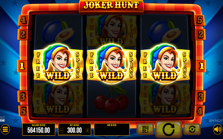 Joker Hunt-aktivacija besplatnih spinova-online casino bonus-synot
