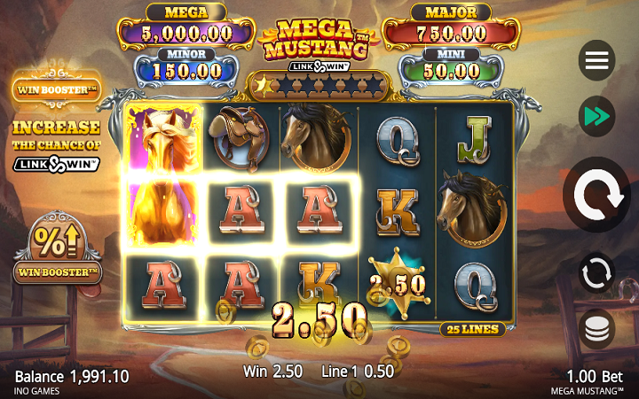 Mega Mustang-džoker-online casino bonus-games global