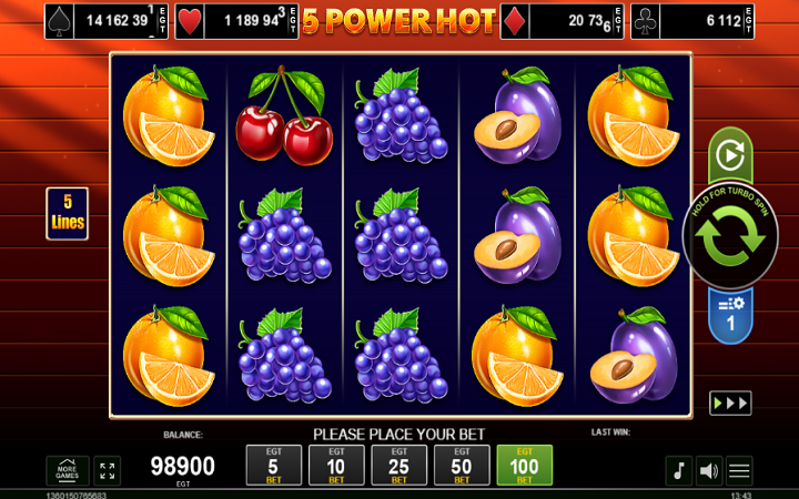5 Power Hot-egt-amusnet-online casino bonus